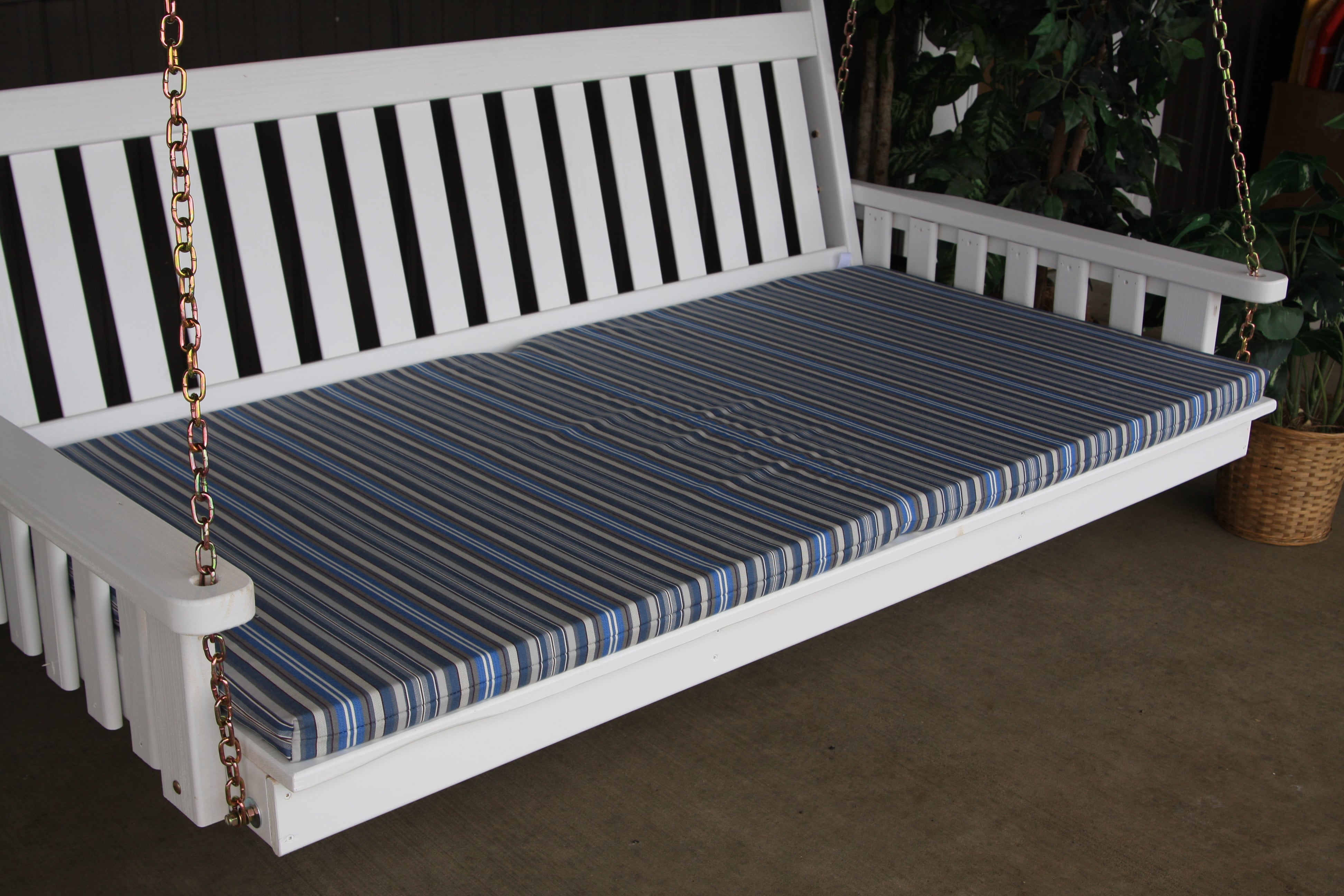 A&L Furniture 6 ft Outdoor Swing Bed Cushion