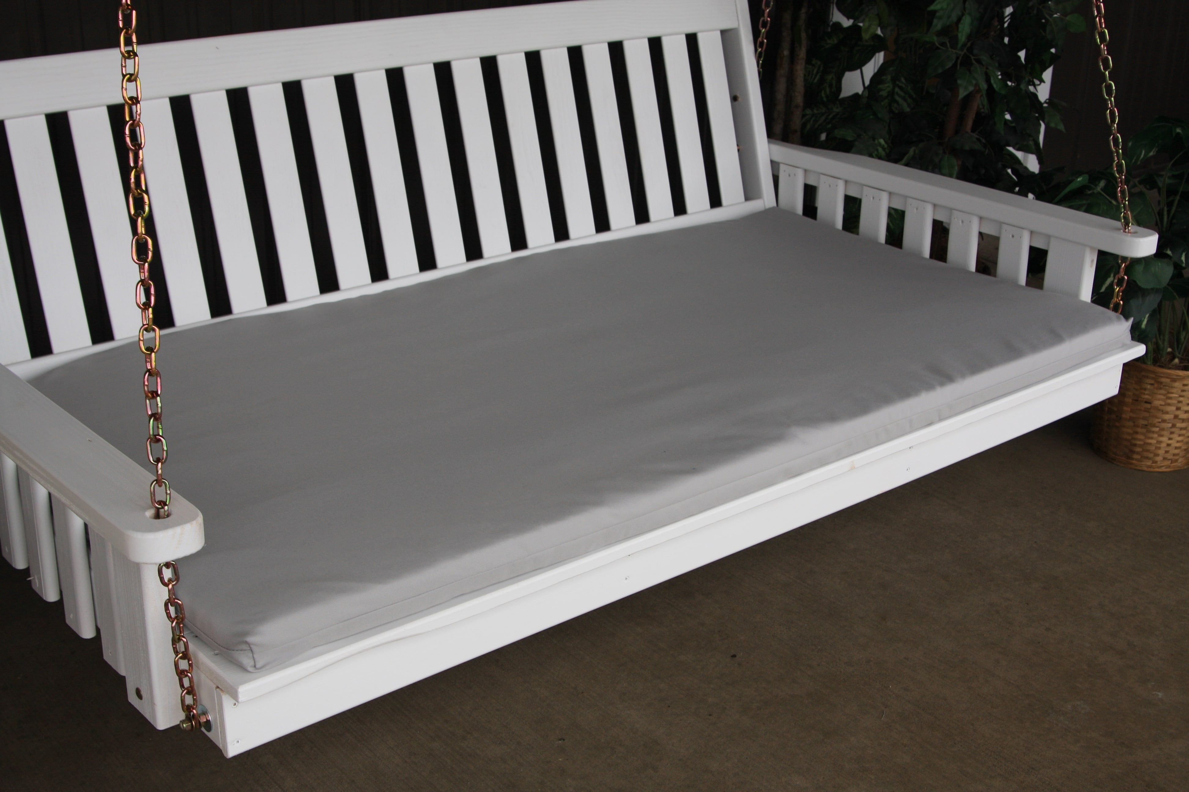 A&L Furniture 6 ft Outdoor Swing Bed Cushion