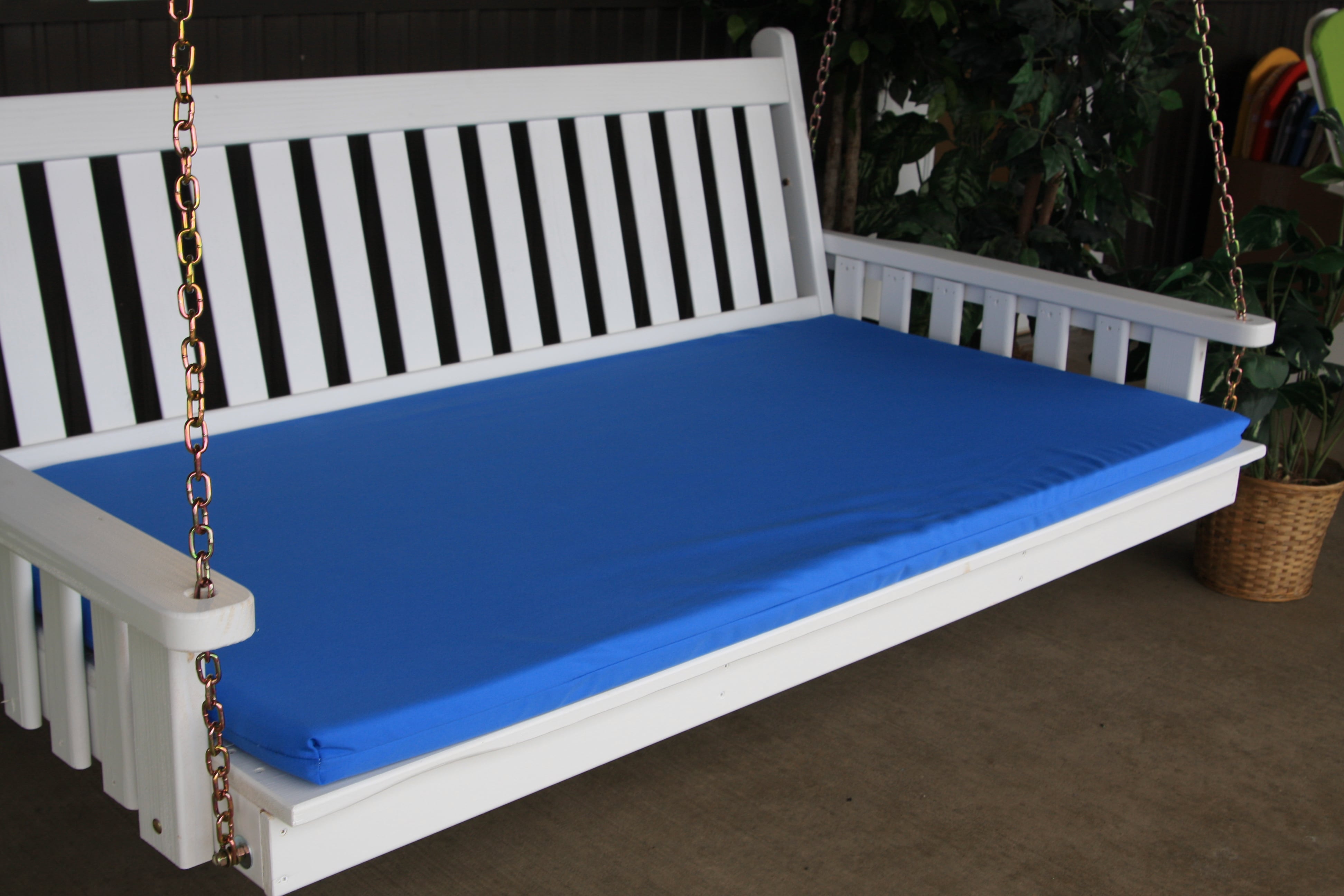 A&L Furniture 6 ft Outdoor Swing Bed Cushion