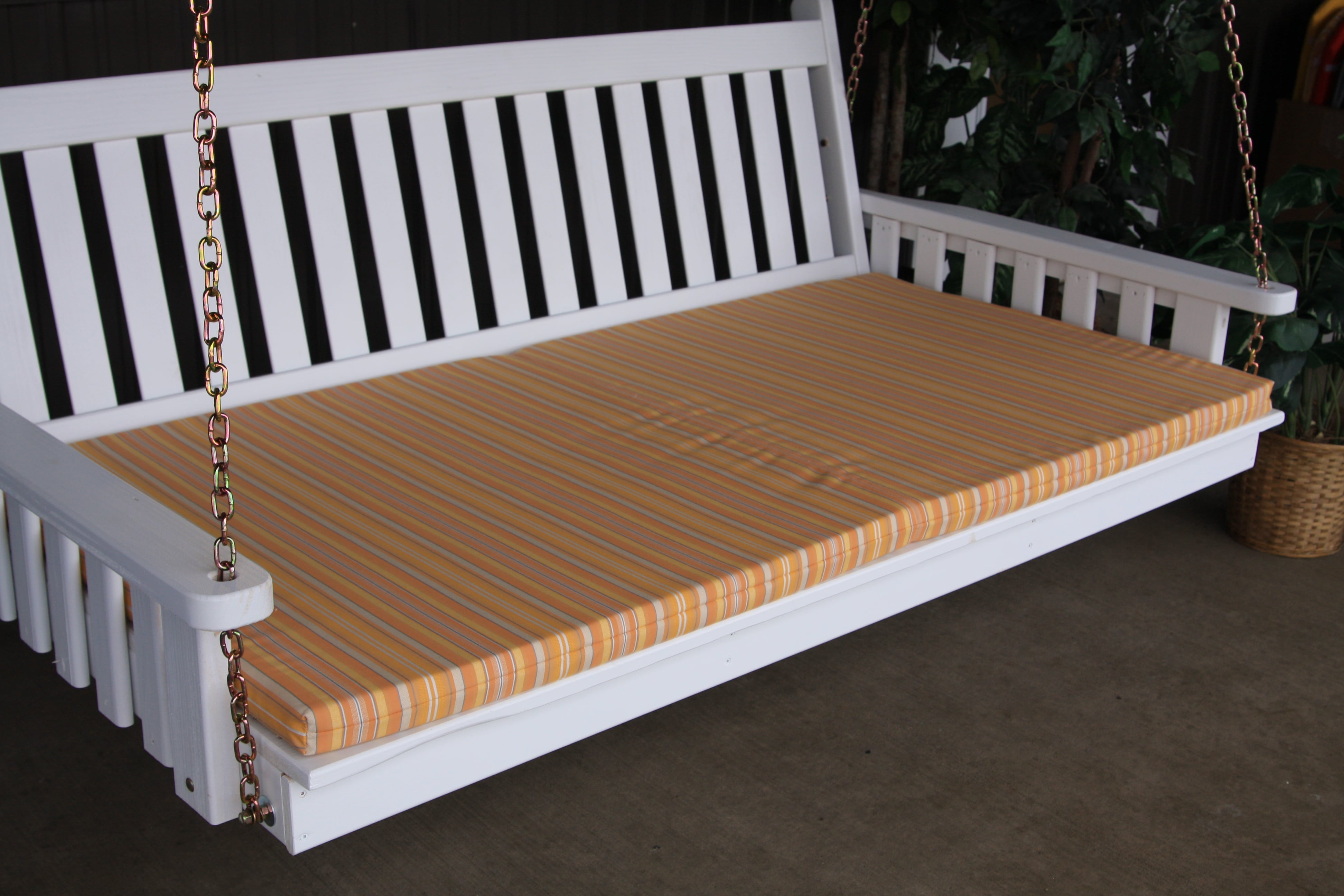 A&L Furniture 6 ft Outdoor Swing Bed Cushion