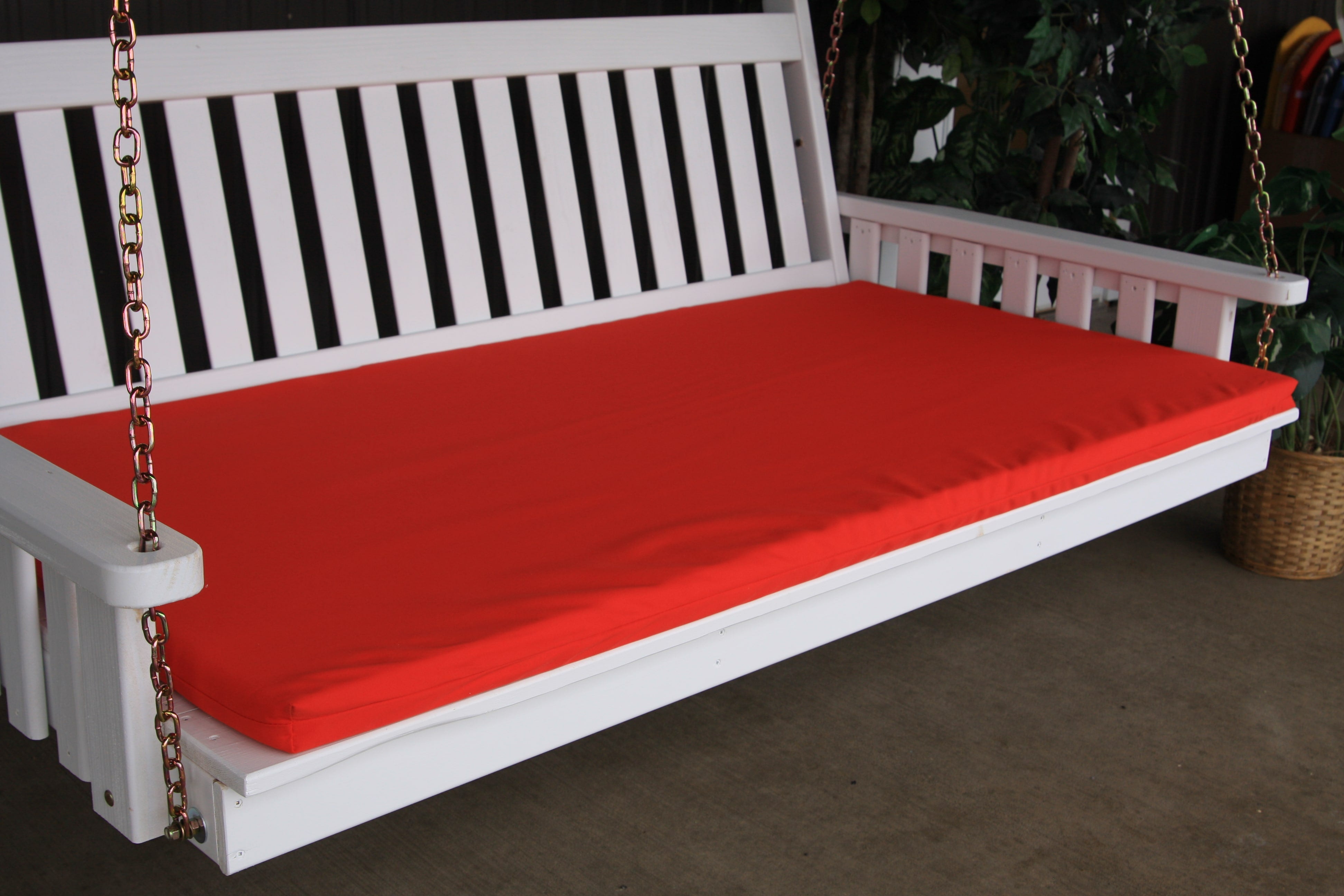 A&L Furniture 6 ft Outdoor Swing Bed Cushion