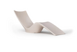 Ledge Lounger Autograph Chaise in Cloud, a soft off-white in-pool lounge chair