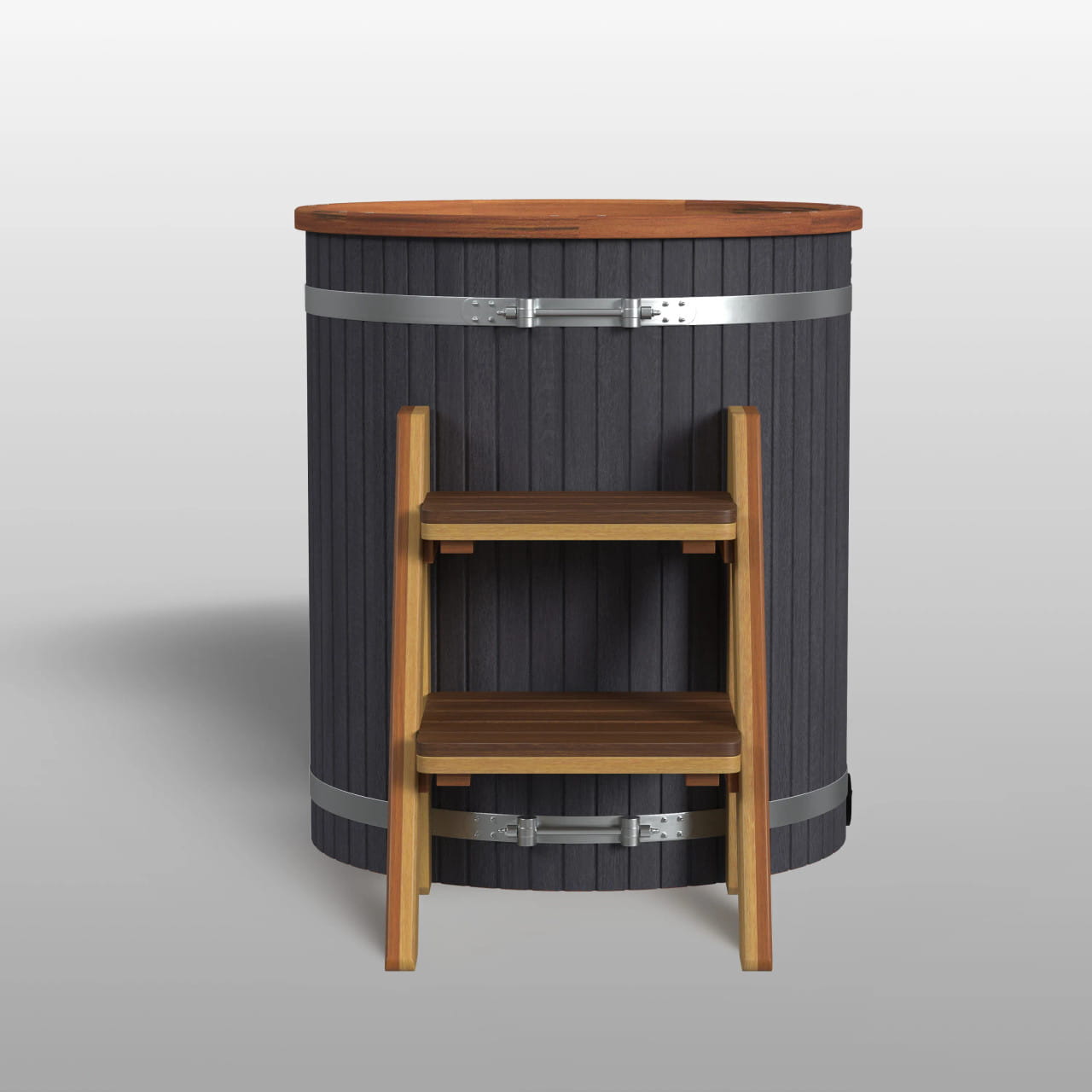 Lumina Cedar Ice Bath Outdoor Cold Plunge Tub – 118 Gallon