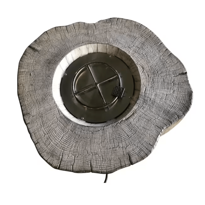 Manchester 42" x 40" Concrete Gas Fire Pit | Elementi