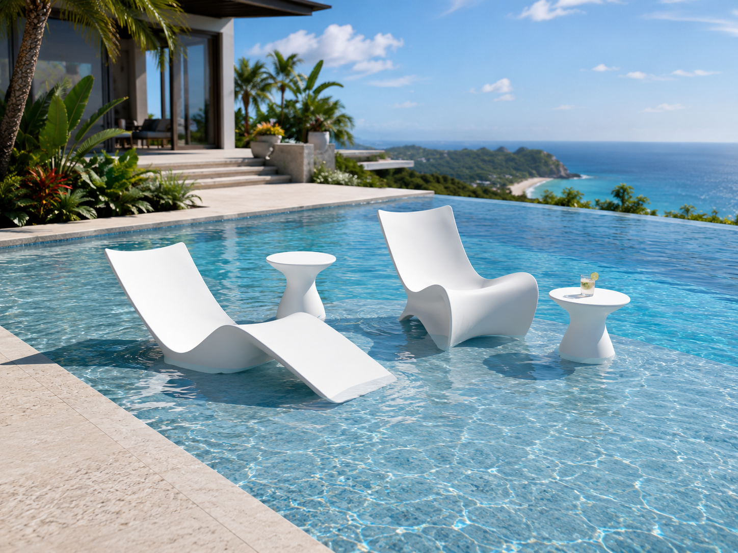Mixed Seating Set — Ledge Lounger Autograph Bundle