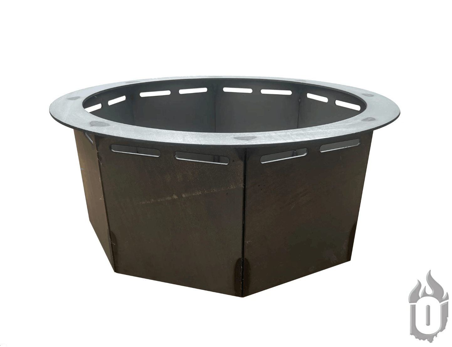 Ohio Flame Heavy Gauge Steel Fire Ring – Made in USA Fire Pit Insert