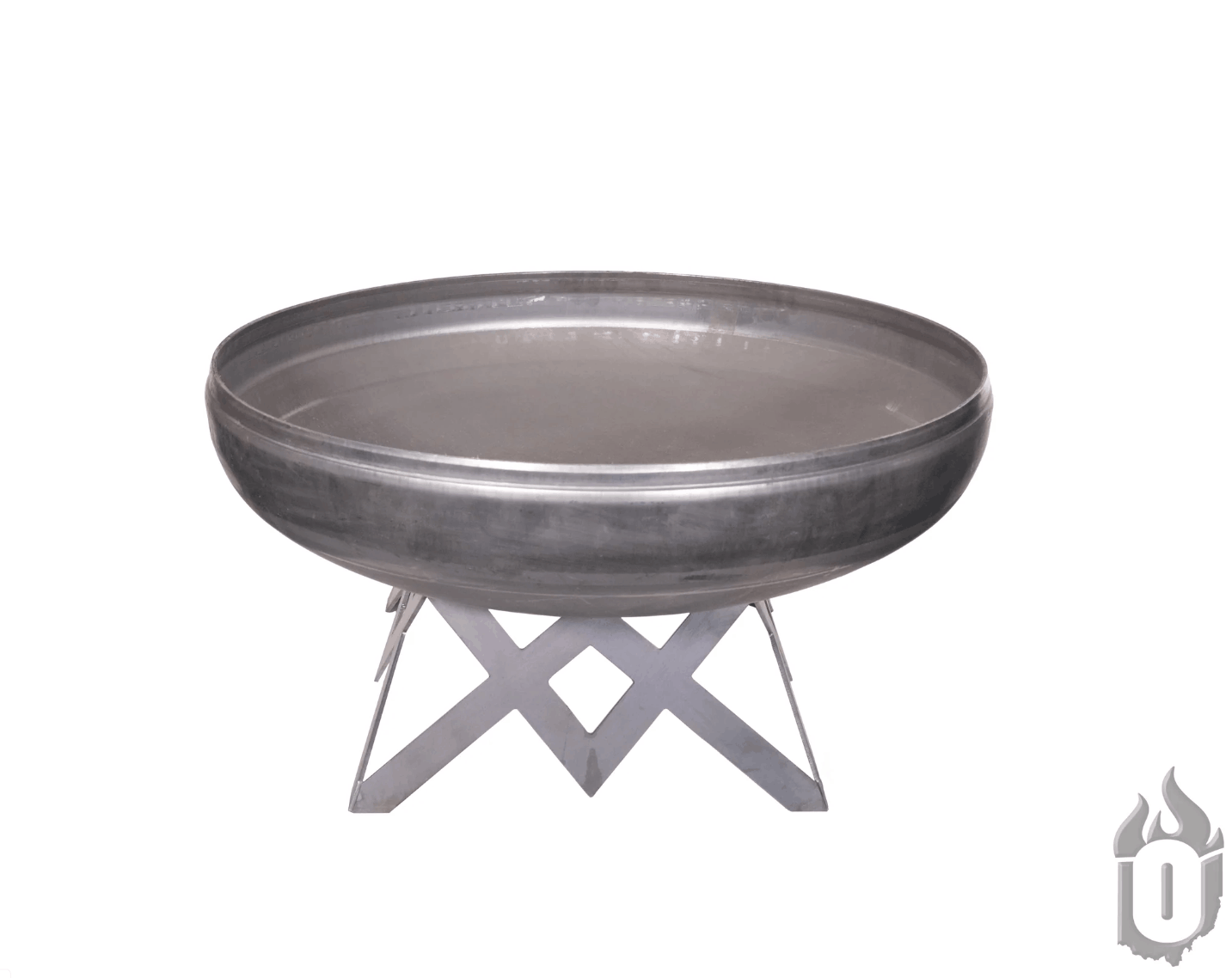 Ohio Flame Liberty Fire Pit with Angled Base – Made in USA Steel