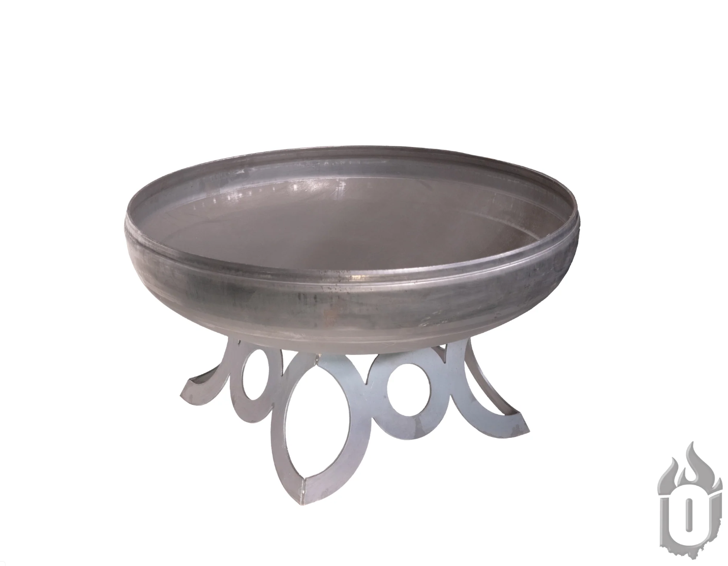 Ohio Flame Liberty Fire Pit with Circular Base – Made in USA Steel