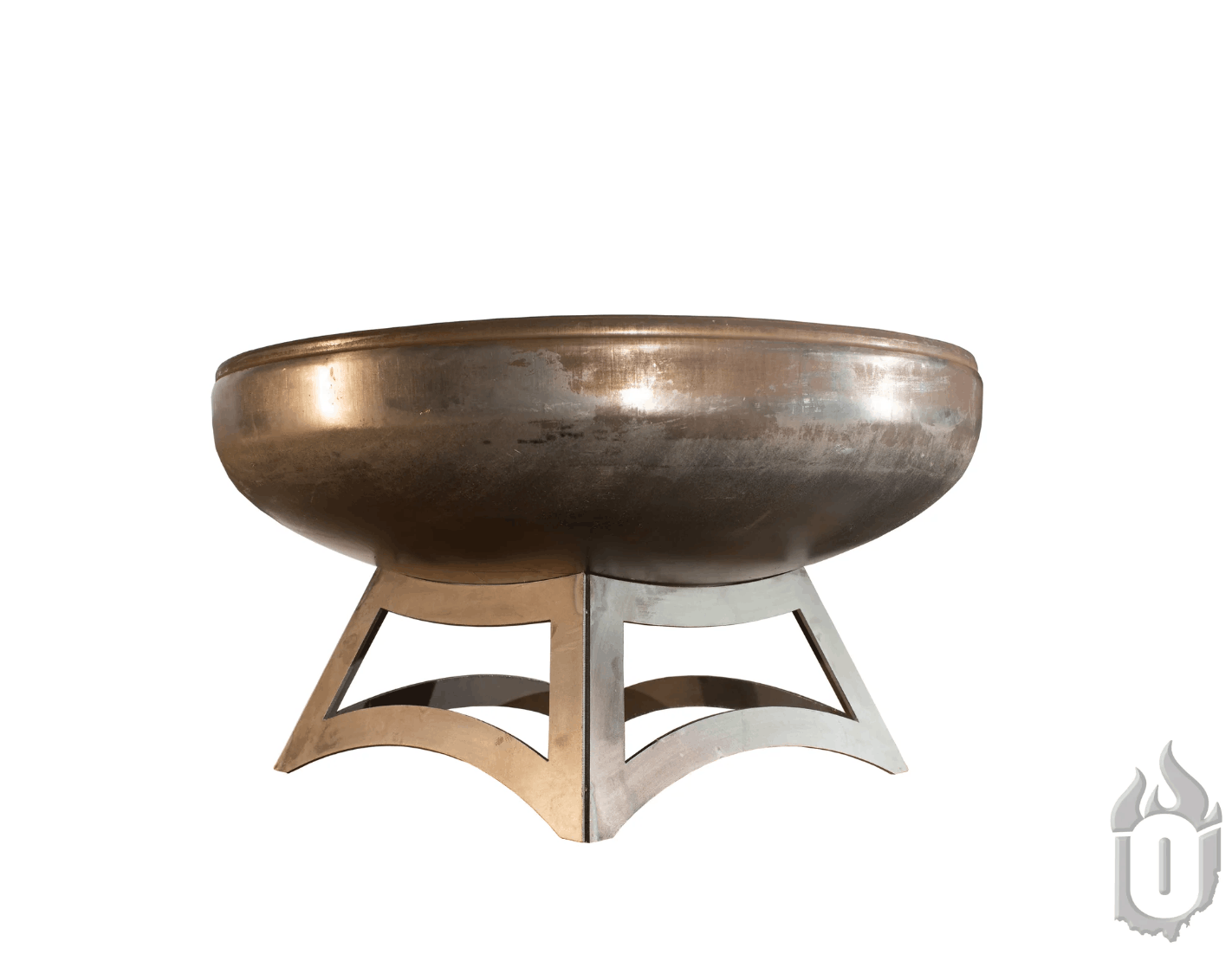 Ohio Flame Liberty Fire Pit with Hollow Base – Made in USA Steel
