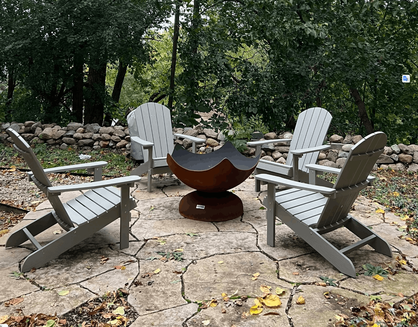 Ohio Flame "Stellar" Artisan Fire Bowl – Handcrafted USA Steel