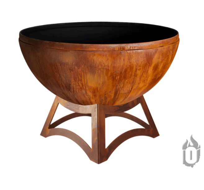 Ohio Flame "Fire Chalice" Artisan Fire Bowl – Handcrafted USA Steel