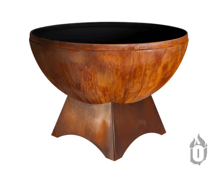 Ohio Flame "Fire Chalice" Artisan Fire Bowl – Handcrafted USA Steel
