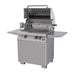PGS Grills Legacy 30" Newport Grill Head with Rotisserie Backburner Stainless Steel