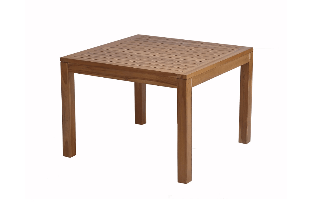 Panama Jack Bali Teak 5-Piece Square Dining Table with Cushions