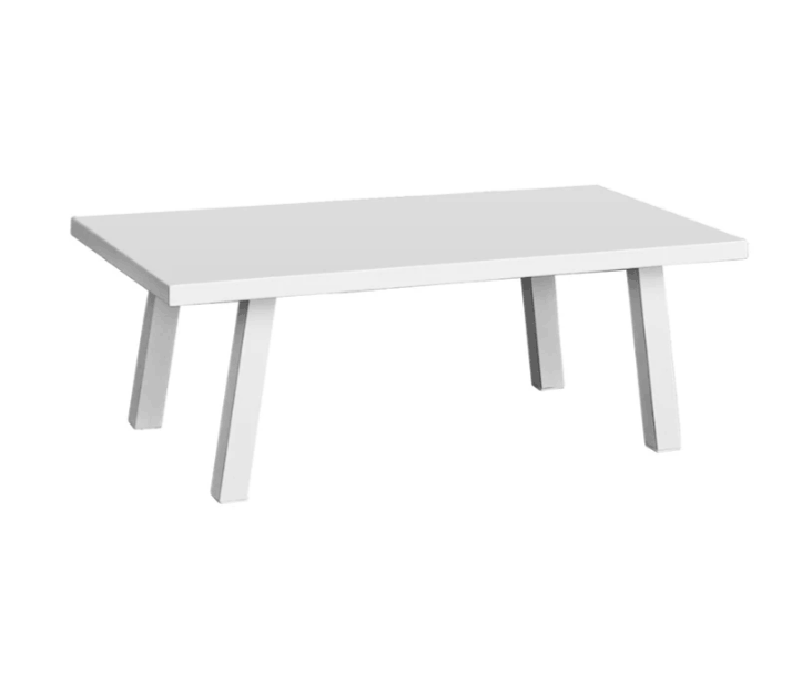 Panama Jack Mykonos 4-Piece White Aluminum Seating Set with Cushions