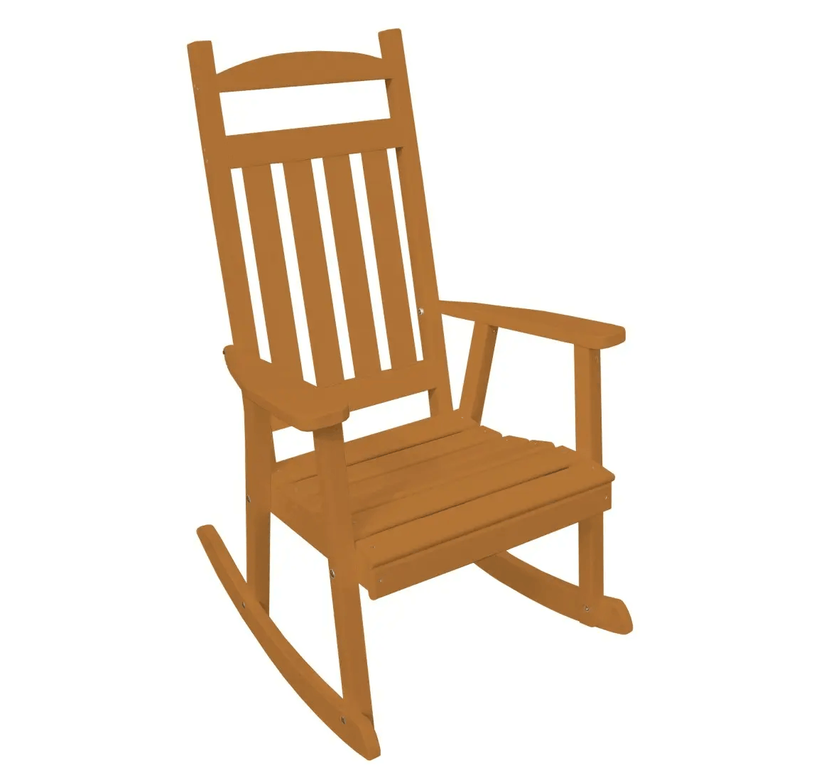A&L Furniture Poly Outdoor Rocking Chair - Classic Porch Rocker