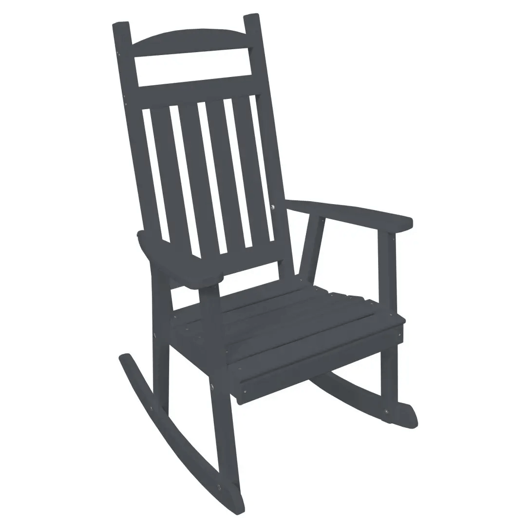 A&L Furniture Poly Outdoor Rocking Chair - Classic Porch Rocker