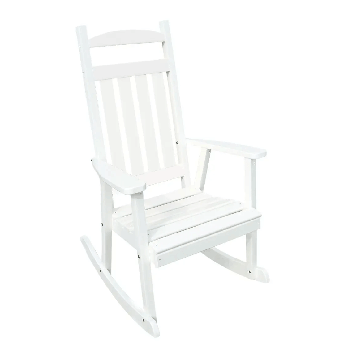 A&L Furniture Poly Outdoor Rocking Chair - Classic Porch Rocker