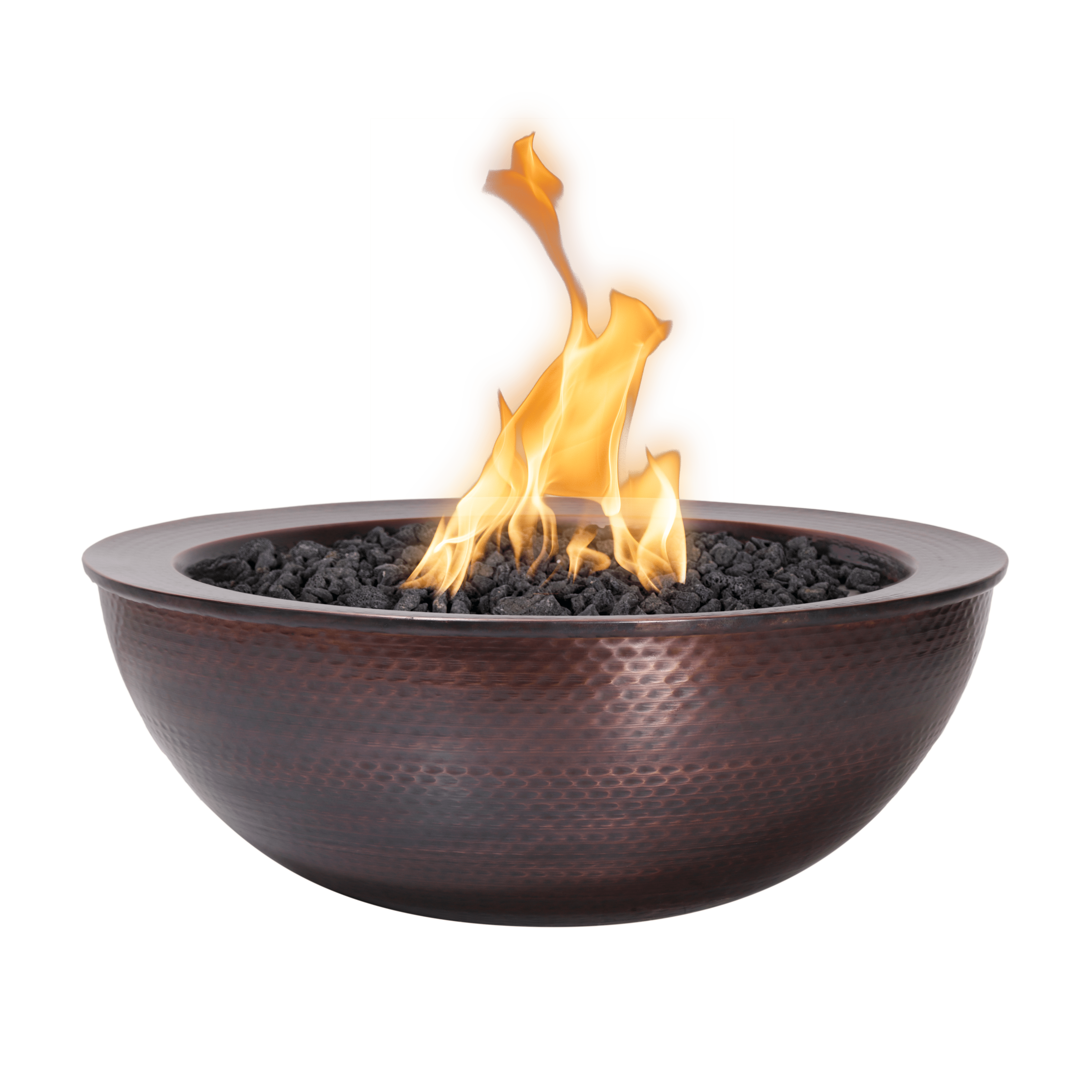 The Outdoor Plus Sedona Hammered Copper Fire Bowl