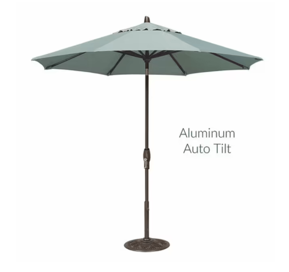 Treasure Garden 9 ft Octagonal Patio Umbrella - UPF 50+ Sun Protection