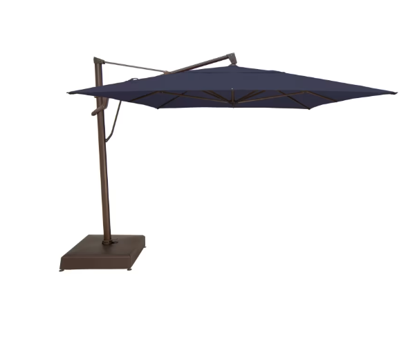 Treasure Garden AKZ Plus 10x13 Rectangular Aluminum Cantilever Patio Umbrella