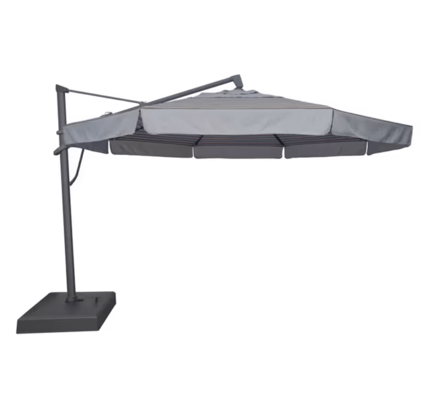 Treasure Garden AKZ Plus 13 ft Octagonal Cantilever Patio Umbrella