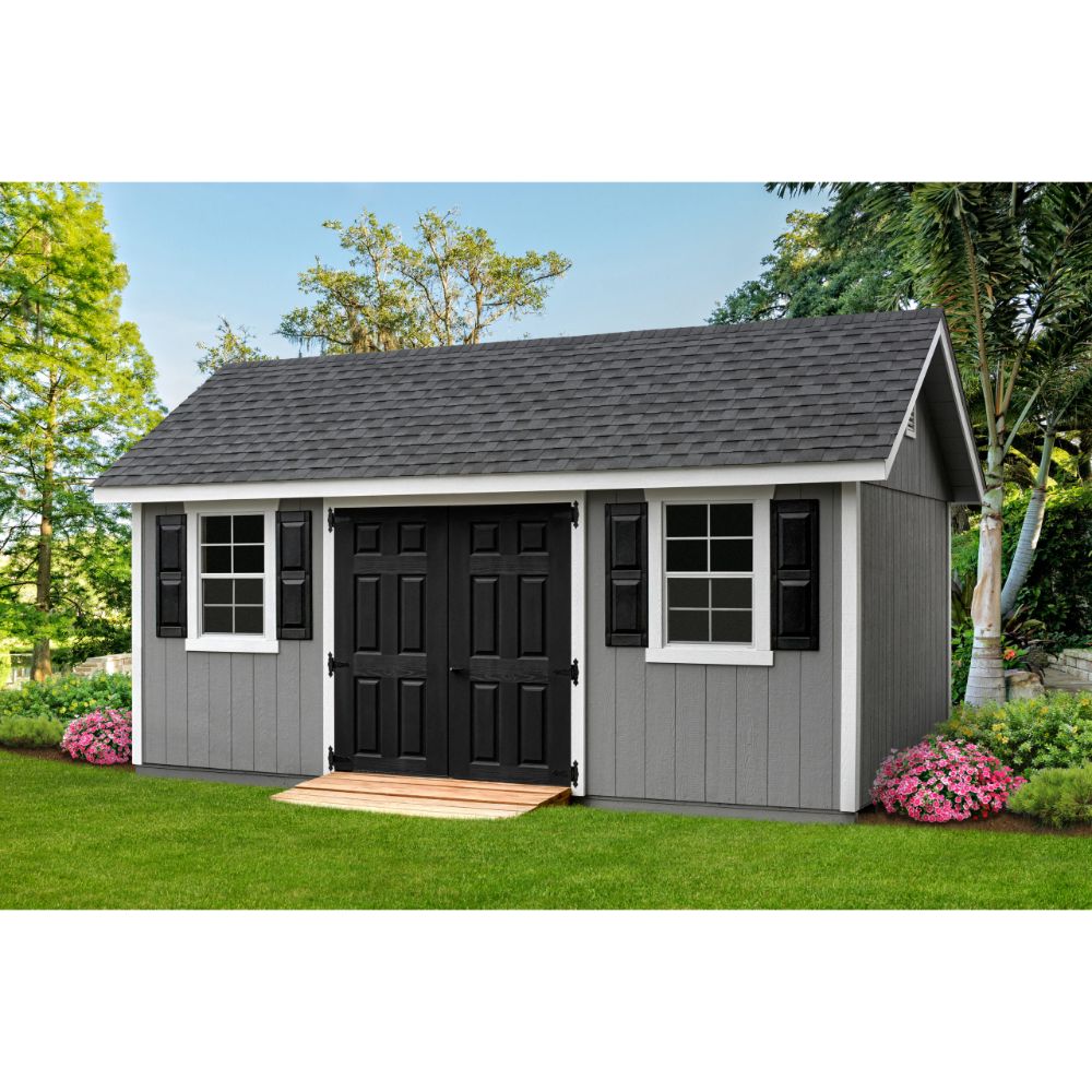 Yard_Craft_10_18_Fairmont_Storage_Shed_Kit_Gray_with_black_door