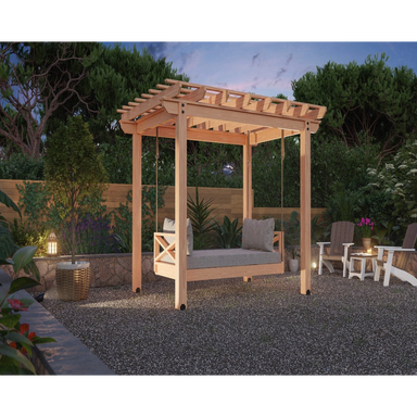 Yard Craft 8 x 10 Cedar Pergola Kit - Beauty in Every Detail