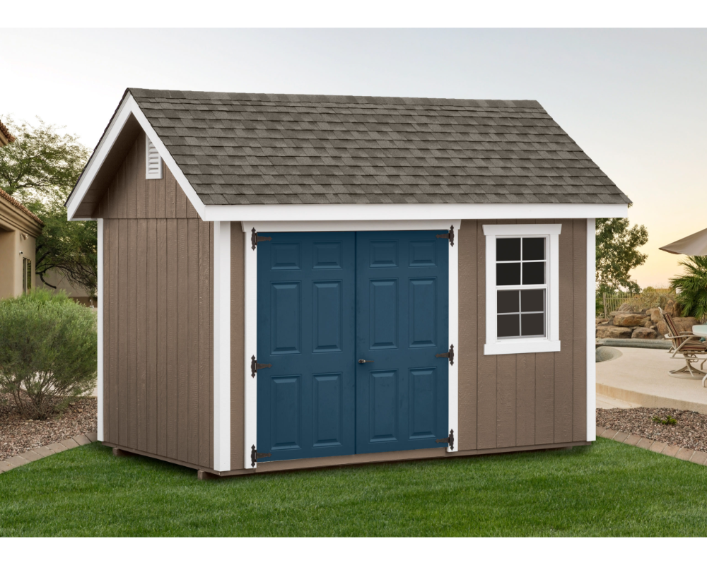 Yard Craft 8x12 Fairmont Storage Shed Kit Brown