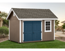 Yard Craft 8x12 Fairmont Storage Shed Kit Brown