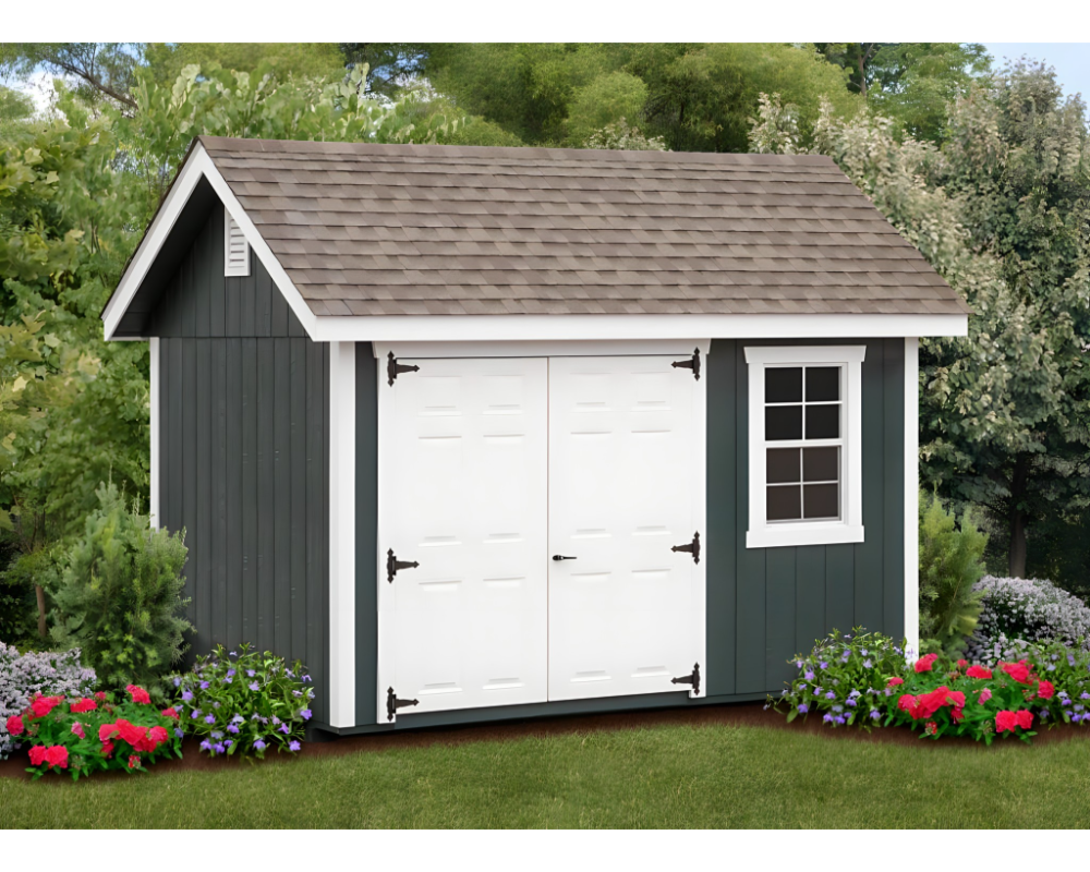 Yard Craft 8x12 Fairmont Storage Shed Kit Green