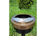 Yard Craft "Blade" Fire Pit Grilling Upgrade