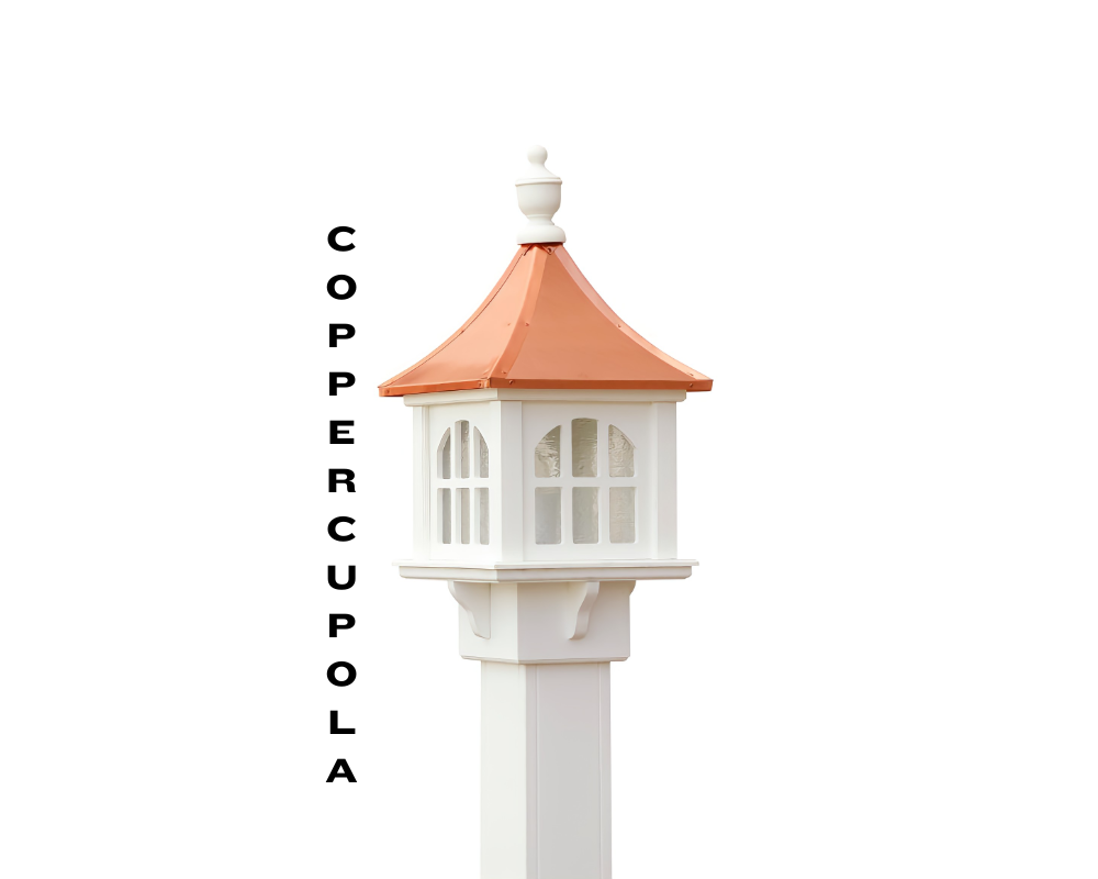 Yard Craft Boston Lantern Post The Perfect Blend of Vintage Charm Copper Cupola