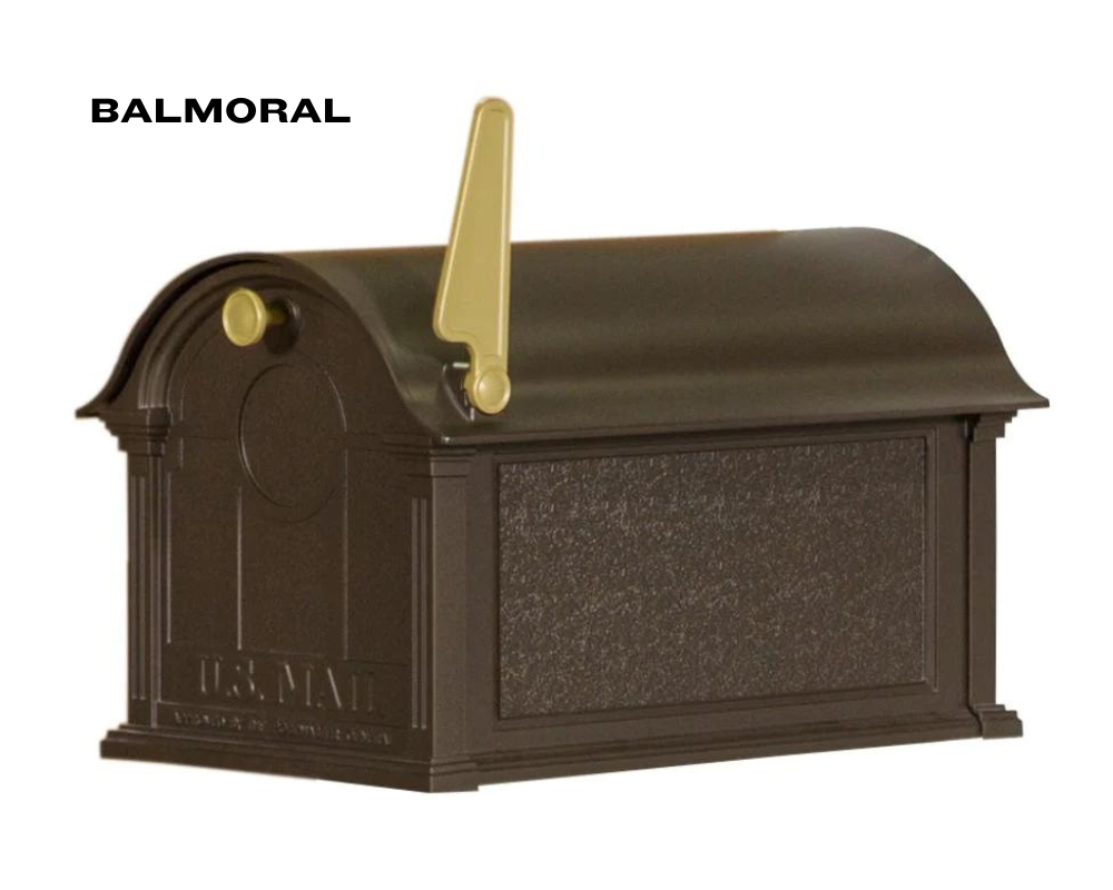 Yard Craft  Mailbox Balmoral Bronze