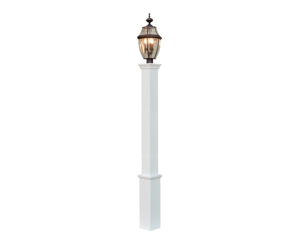Yard Craft Frankfort Lantern Post Stylish Outdoor Lighting Solution