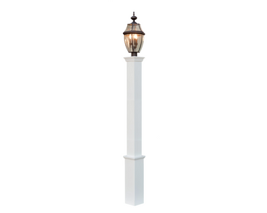 Yard Craft Frankfort Lantern Post Stylish Outdoor Lighting Solution
