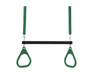 Yard Craft Playground Accessories Quality Trapeze Swing for Kids Green