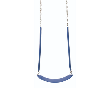 Yard Craft Playground Accessories Up & Away Sturdy Belt Swing For Kids Blue