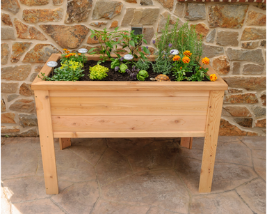 Yard Craft Premium 32'x 46' Elevated Garden Planter: Plant & Harvest
