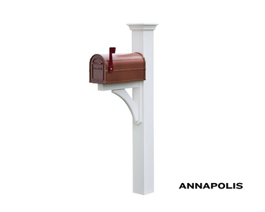 Yard Craft Annapolis Mailbox Post