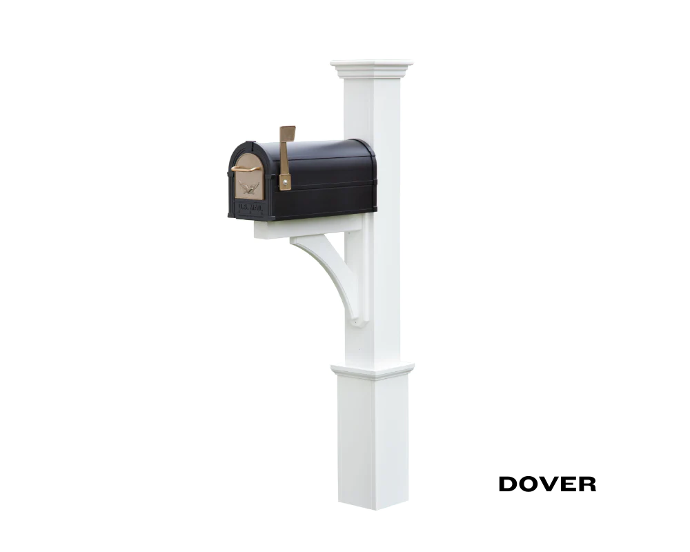 Yard Craft Dover Mailbox Post