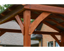 Yard Craft Westmont 12×12 Wood Pavilion Kit Canyon Brown