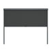 Side view of the ALEKO pergola privacy screen frame