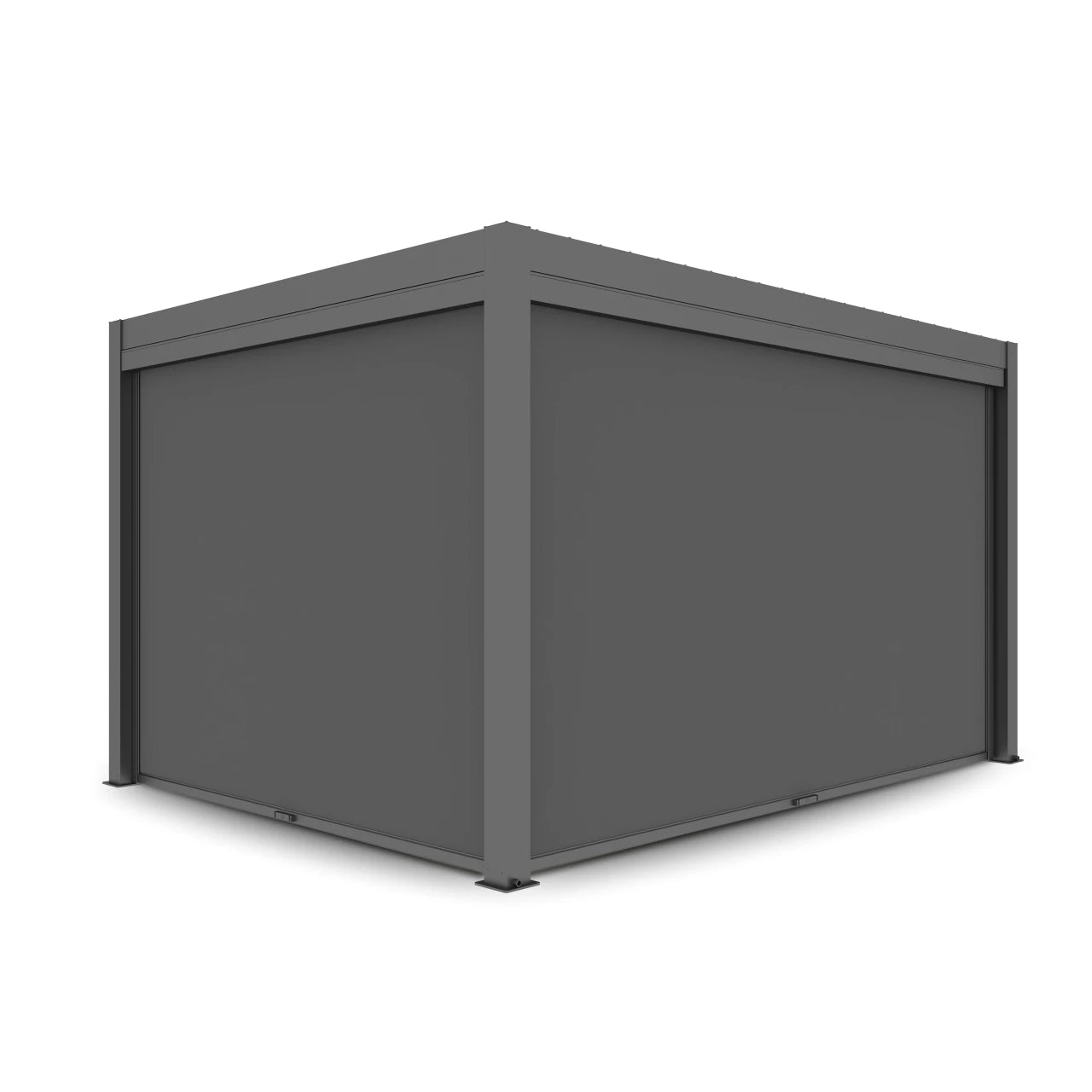 ALEKO pull down privacy screen, product view 4
