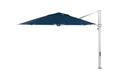 Ledge Lounger 13' Octagon Ultra cantilever umbrella with Captain Navy canopy
