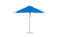 Ledge Lounger Essential 10' square pool umbrella with Pacific Blue canopy