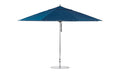 Ledge Lounger Essential 13' octagon pool umbrella with Captain Navy canopy