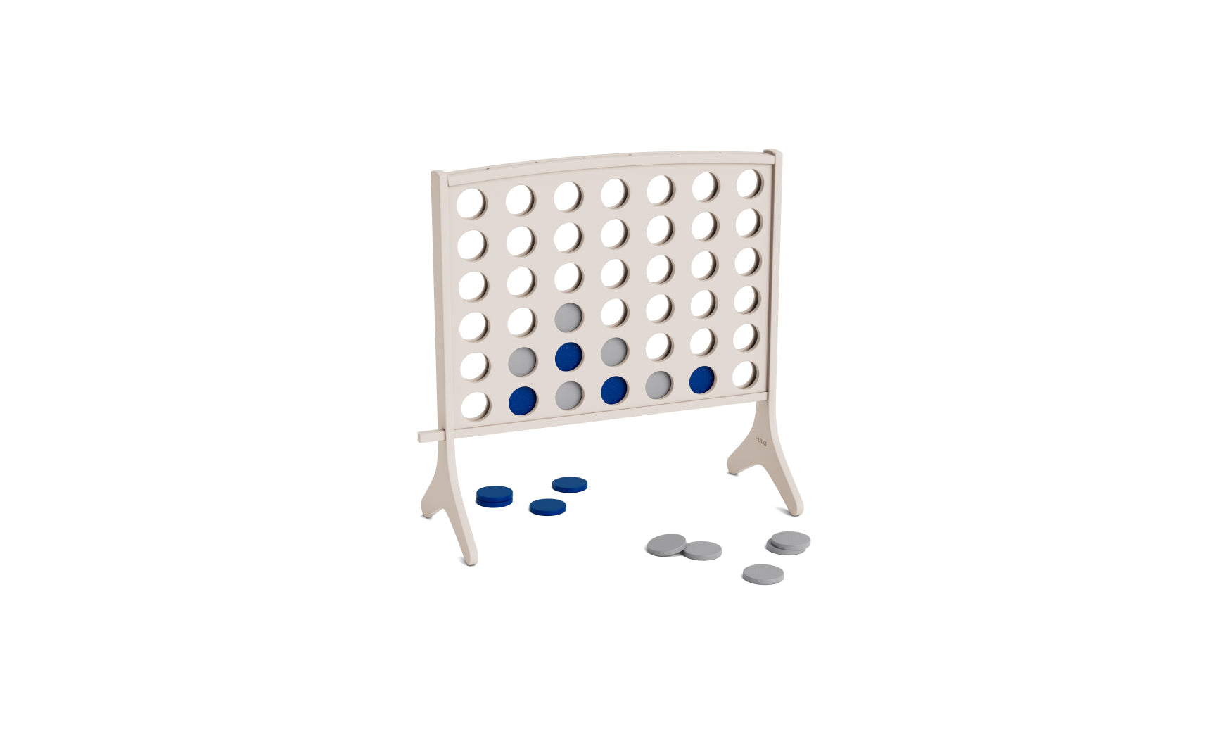 Ledge Lounger Four In A Row giant game in Cloud Multi