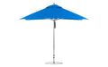 Ledge Lounger Premier 10' square pool umbrella with Pacific Blue canopy
