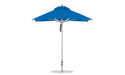 Ledge Lounger Premier 7.5' square pool umbrella with Pacific Blue canopy